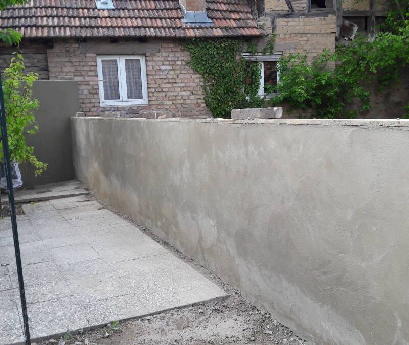 MUR LEJEUNE 800X675 | Ganzitti et Fils Travaux de crépissage à Vendenheim, Souffelweyersheim et Bischheim Haguenau 0