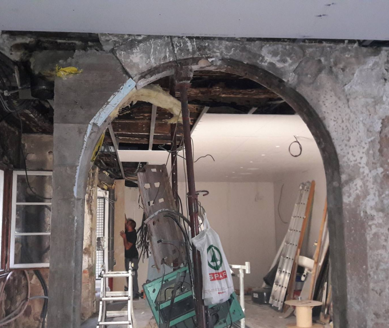 Restructuration d&#8217;un magasin à STRASBOURG Bischheim 7
