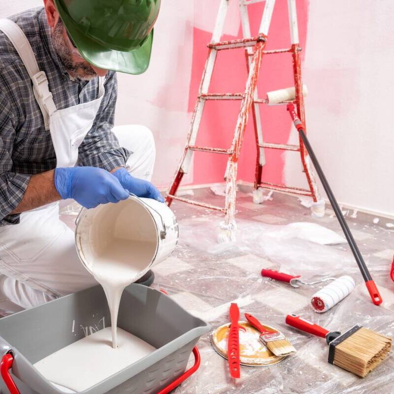 PEINTRE 800X800 | Ganzitti et Fils Entreprise de maçonnerie et de rénovation immobilière à Strasbourg, Hoenheim et Bischheim Erstein 0